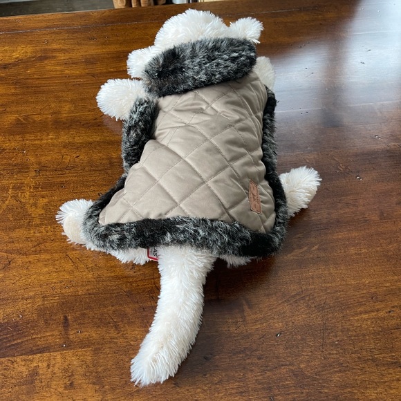 Dog Winter Jacket with Faux Fur - Picture 2 of 16
